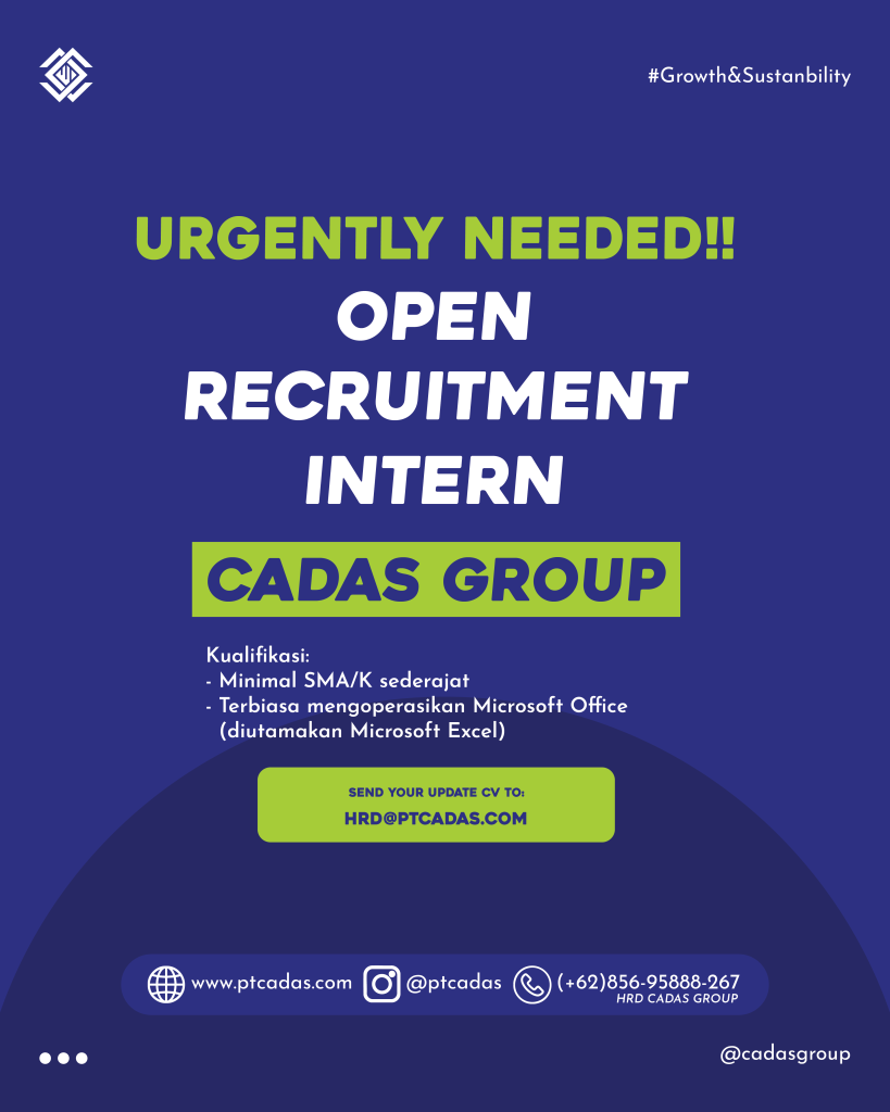 Magang atau Internship Cadas Group